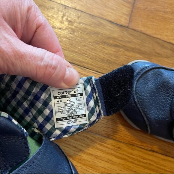 Carter’s | Every Step Walking Shoes Navy | Size 4.5 - Picture 8 of 9